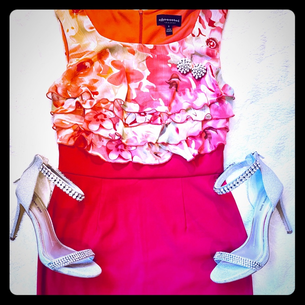 Cute pink date, church or special occasion dress